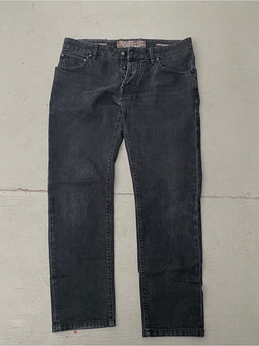 Jacob Cohen black washed jeans model 622 size 34
